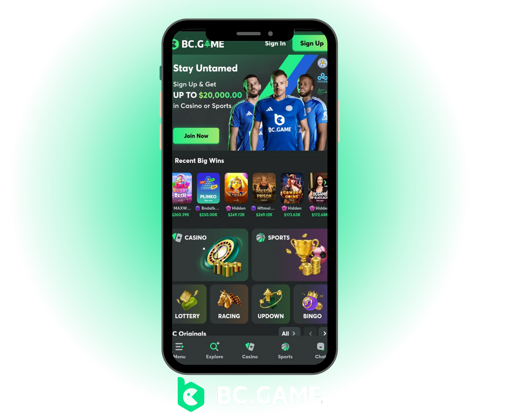 BC.Game Payment Choices 