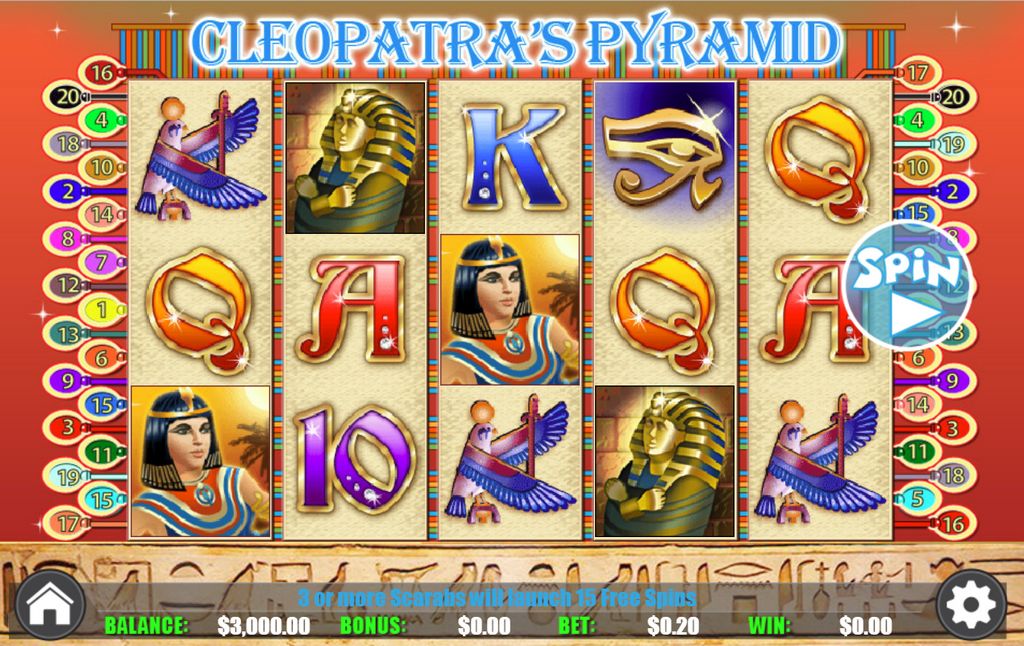 Juega a Cleopatra's Treasure gratis en modo demo