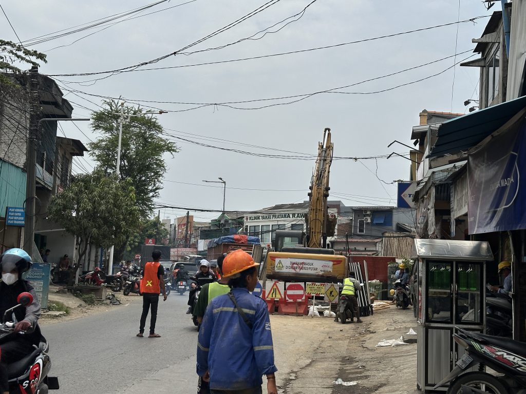 proyek galian saluran air jakarta