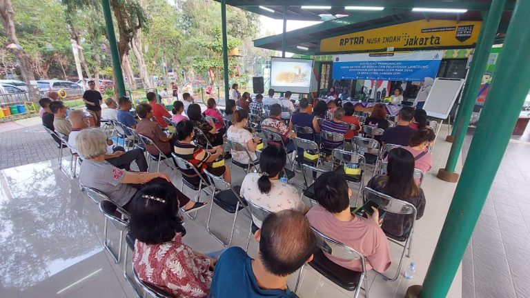 sosialisasi proyek air bersih jakarta
