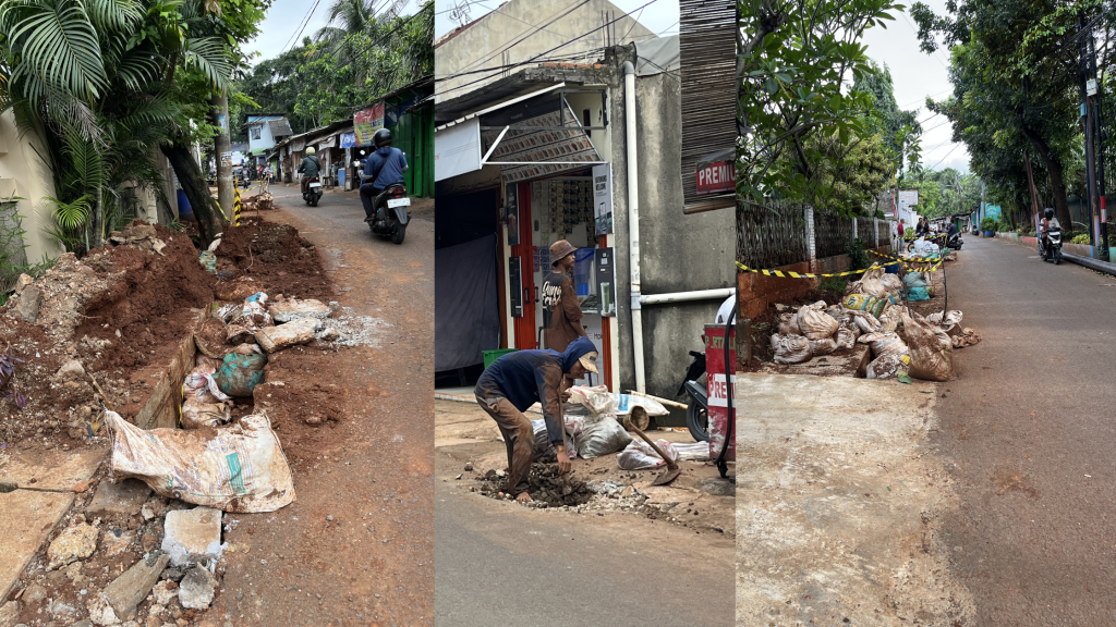 info saluran air bersih condet